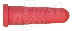 Cucák pro napájecí kbelík 10 cm červený konický