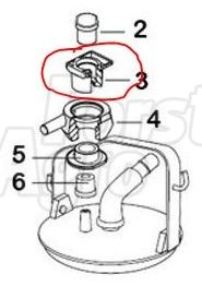 Těsnění adaptéru vnitřní 15,5 mm pro LL90 a L02