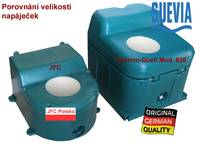 Porovnání velikostí napáječek