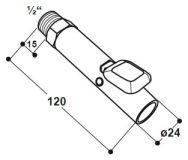 Napáječka trubková Suevia Model 326