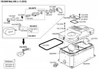 Náhradní díly pro model 640 (výroba do 11/2010)