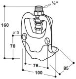 Napáječka Suevia Model 140P