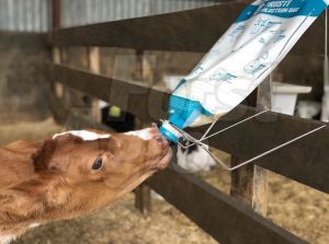 Držák na sáček na mlezivo