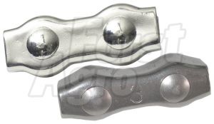 Lanová svorka DUPLEX nerezová pro elektrický ohradník