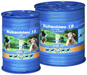 Elektrická páska RUBAN BLEU 12 mm pro elektrický ohradník