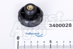 Plastová přídržná matka pulzátoru na nerez víko konve