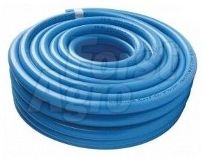 Silikonová mléčná hadice Agromilk ø 16 x 27 mm, modrá - 1m