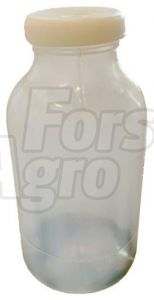 Láhev s uzávěrem pro mobilní dojící zařízení