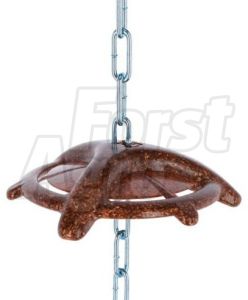 Kousací kroužek pro telata Natural, s řetězem