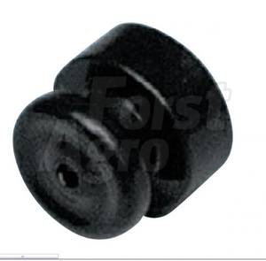 Izolátor prstencový černý pro elektrický ohradník