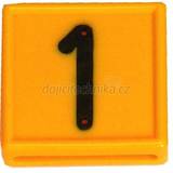 Číslo plastové na opasek