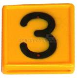 Číslo plastové na opasek