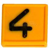 Číslo plastové na opasek