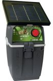 Bateriový zdroj CLOVERT P25 0,24J se solárním panelem 3W pro elektrický ohradník
