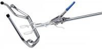 Porodní páka HK, mechanika 2060, se závěsnými háky Flexi 57cm , vrubovaná tyč