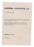 Penicillium CANDIDUM - kultura pro sýry s bílou plísní, prášková forma