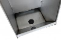 Nerezový napájecí žlab Suevia Model 600