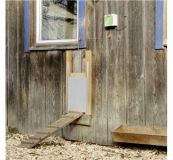 Automatické dveře ke kurníku komplet