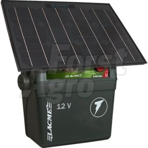 Akumulátorový zdroj CLOVERT B50, 5J 12V se solárním panelem 33W pro elektrický ohradník