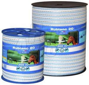Elektrická páska RUBLANC 20 mm pro elektrický ohradník