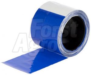 Páska pro ochranu stáda modrá/bílá, 80 mm, délka 100 m