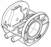 Tělo pulzátoru s dvěma výstupy