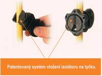 Izolátor IVABLOC kroužkový pro elektrický ohradník