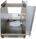 Nerezový napájecí žlab Suevia Model 620 - oboustranný