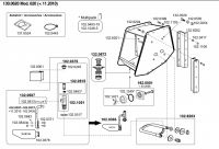 Náhradní díly pro model 620 (výroba do 11/2010)