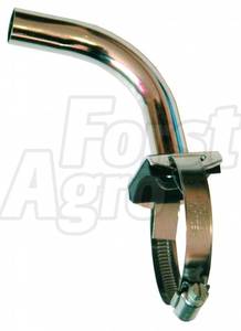 Odbočka se sponou 90 st. axiální