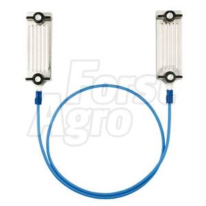 Propojovací kabel na pásku s nerez svorkami pro elektrický ohradník