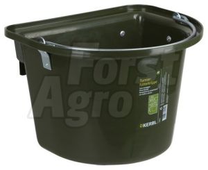 Vědro s držadlem a úchyty 12 l - černé