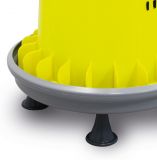 Krmítko ARCUS GYRO s víkem, s nožkami, žluté