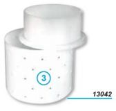 Forma kulatá s víkem 110x110x90