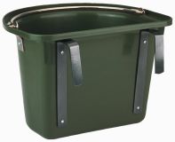 Vědro s držadlem a úchyty 12 l - černé