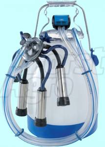 Dojící konev pro skot se sběračem LUNIK