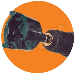 Hlavice pro montáž izolátorů pro elektrický ohradník