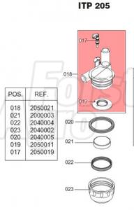Těleso ventilu ITP 205