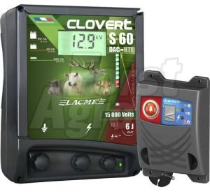 Síťový zdroj CLOVERT S60-DAC HTE, 230V/ 6 J s alarmem pro elektrický ohradník