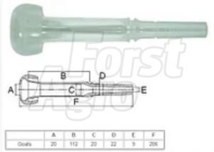 Struková silikonová návlečka pro ovce D17 SFT MRK