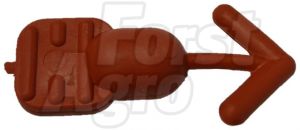 Gumová zátka červená pro napáječku 660297