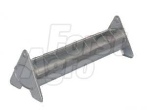 Krmítko kovové pro kuřátka žárově zinkované 7 cm x 30 cm