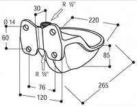 Napáječka misková Suevia Model 60