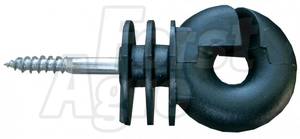 Izolátor STANDARD kroužkový s vrutem 6 mm pro elektrický ohradník