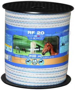 Elektrická páska RF 20 BLANCO 20 mm/200 m pro elektrický ohradník