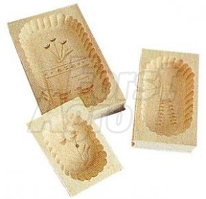 Forma máslová dřevěná 400g