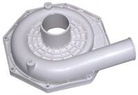 Víko sanitačního čerpadla přední