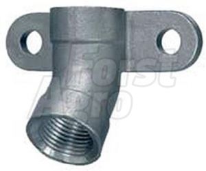 Nástavec nástěnný antikorový z 1/2" na 1/2" - 15°