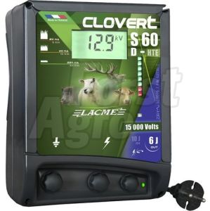 Digitální síťový zdroj CLOVERT S60-D HTE, 6 J 230 V pro elektrický ohradník