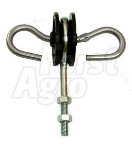 Bránový izolátor M6 se závitem pro elektrický ohradník